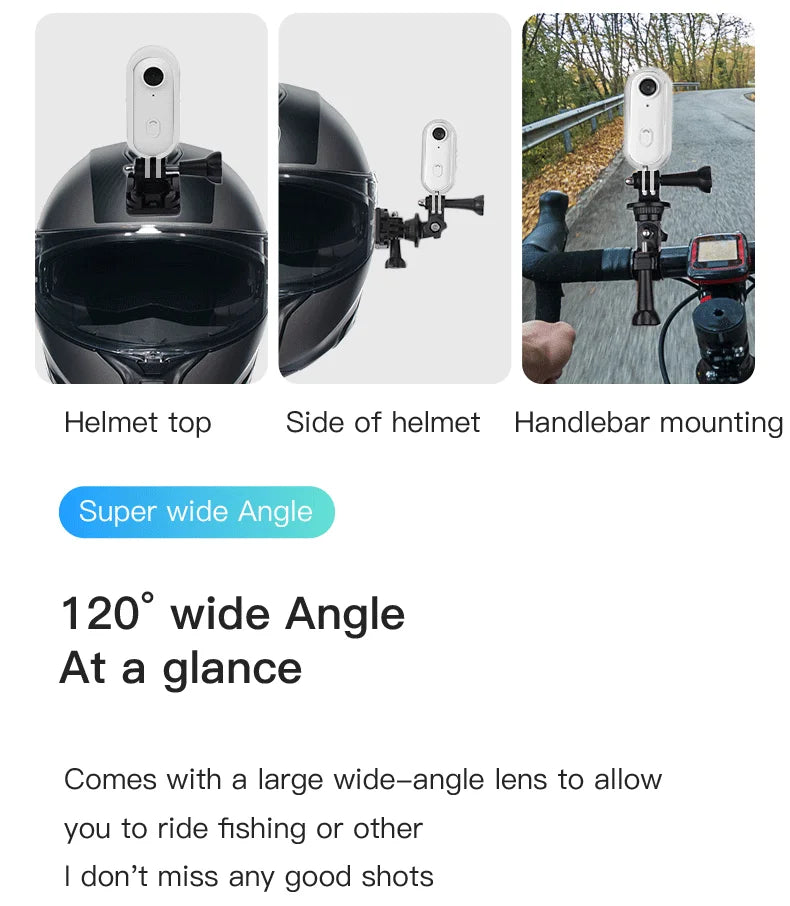 Wireless 4K Mini Body Cam Compact Helmet Bike Vlog Camera Sports Action Video Recorder Waterproof Tiny Wifi Camcorder Bicycle