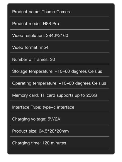 Wireless 4K Mini Body Cam Compact Helmet Bike Vlog Camera Sports Action Video Recorder Waterproof Tiny Wifi Camcorder Bicycle